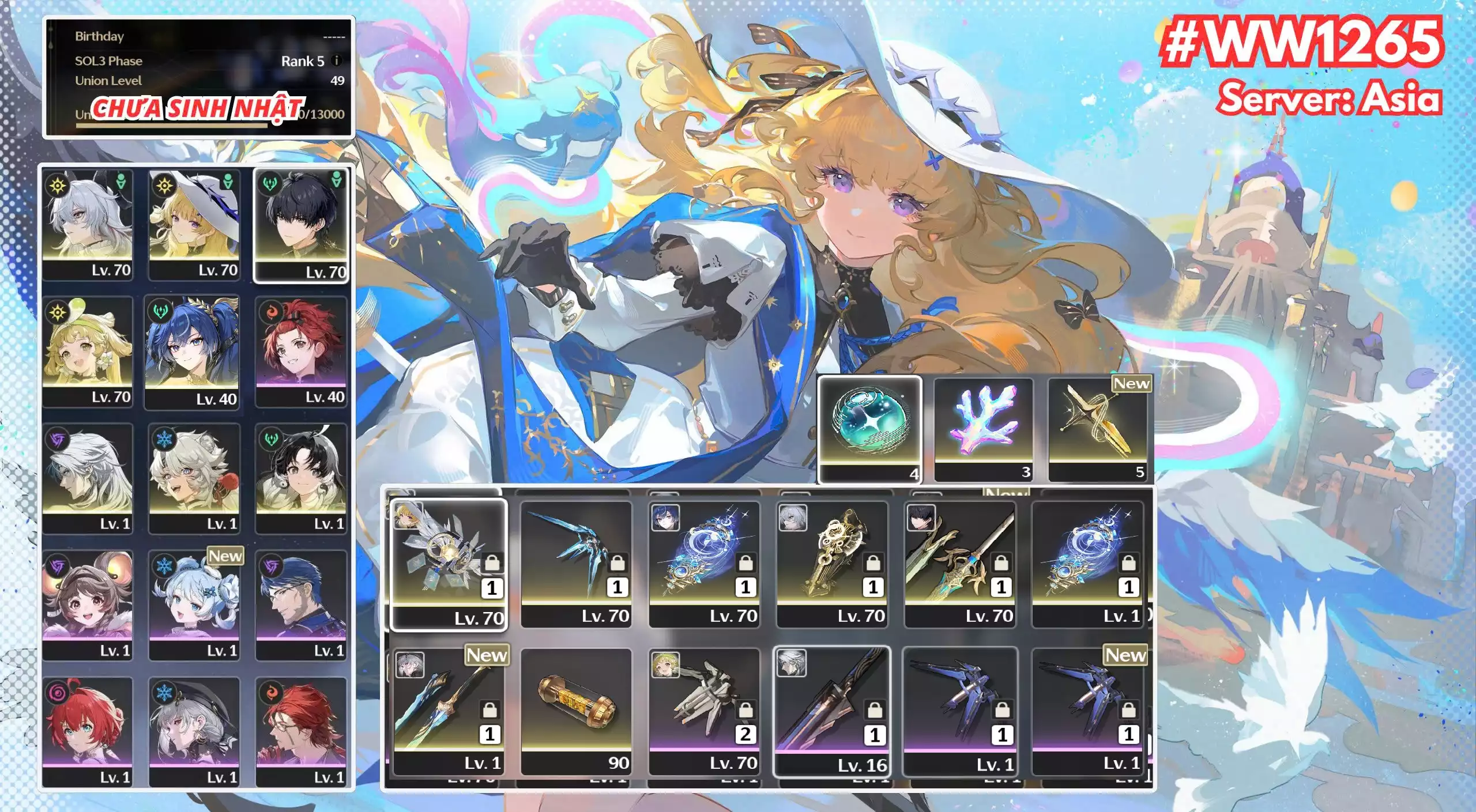 [ ACC VIP ] Phoebe Trấn + zani Trấn + Iuno R0A2