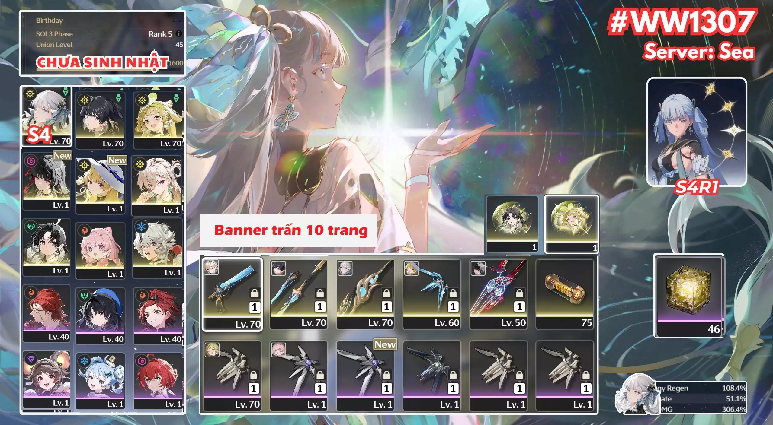 [ ACC VIP ] WW1307 JINHSI R4A1 + Chisa R0A1 + Phoebe + Lynea