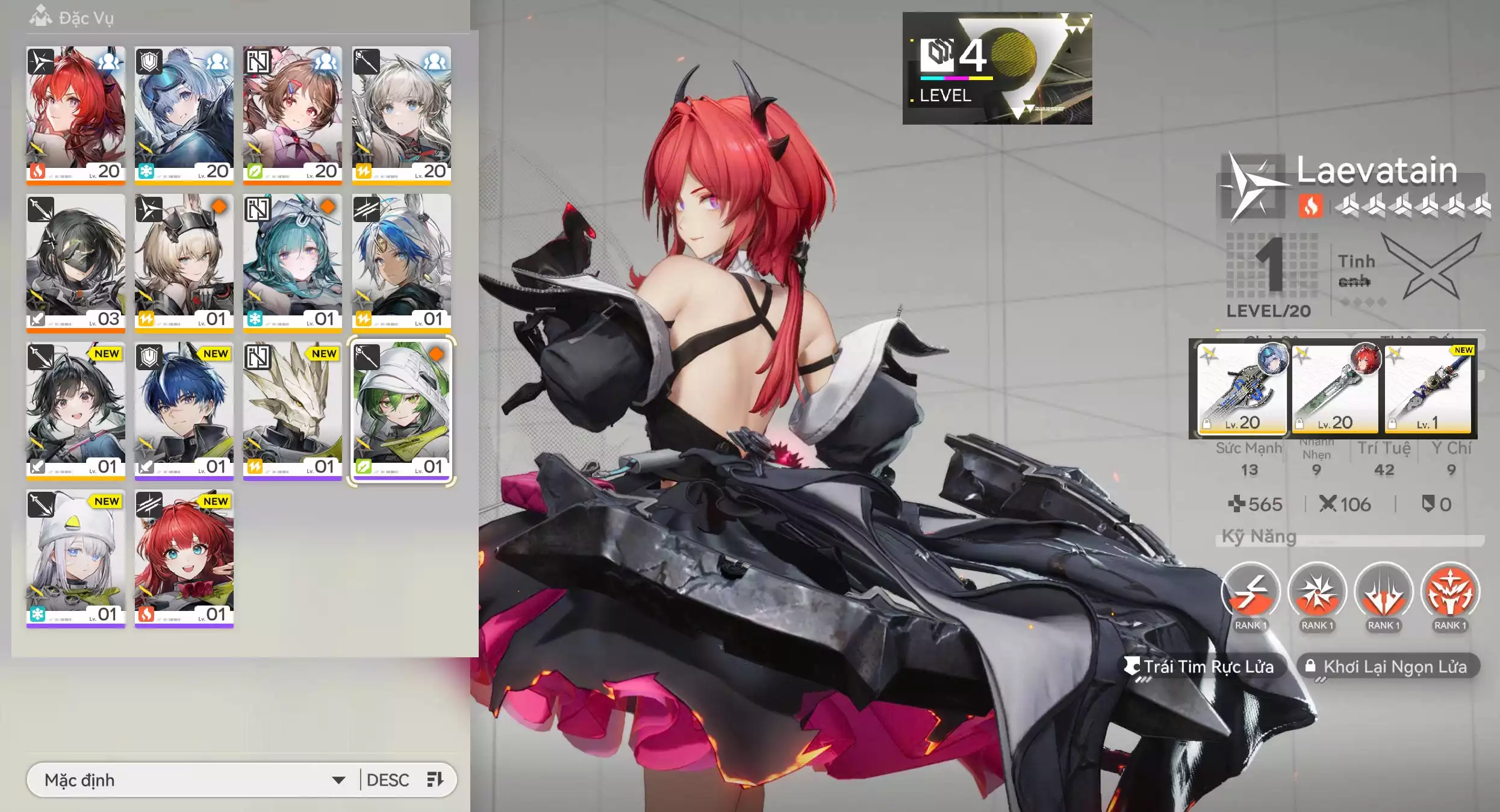 [ ACC VIP ] AK 88 LAVEATAIN AR4 SIÊU HIẾM