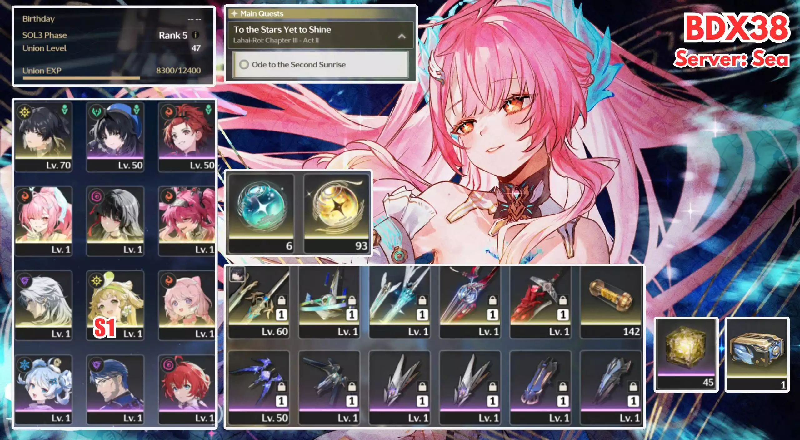 W38 - 3 CHAR 3 TRẤN TOP META / 93 VÉ LIMITED