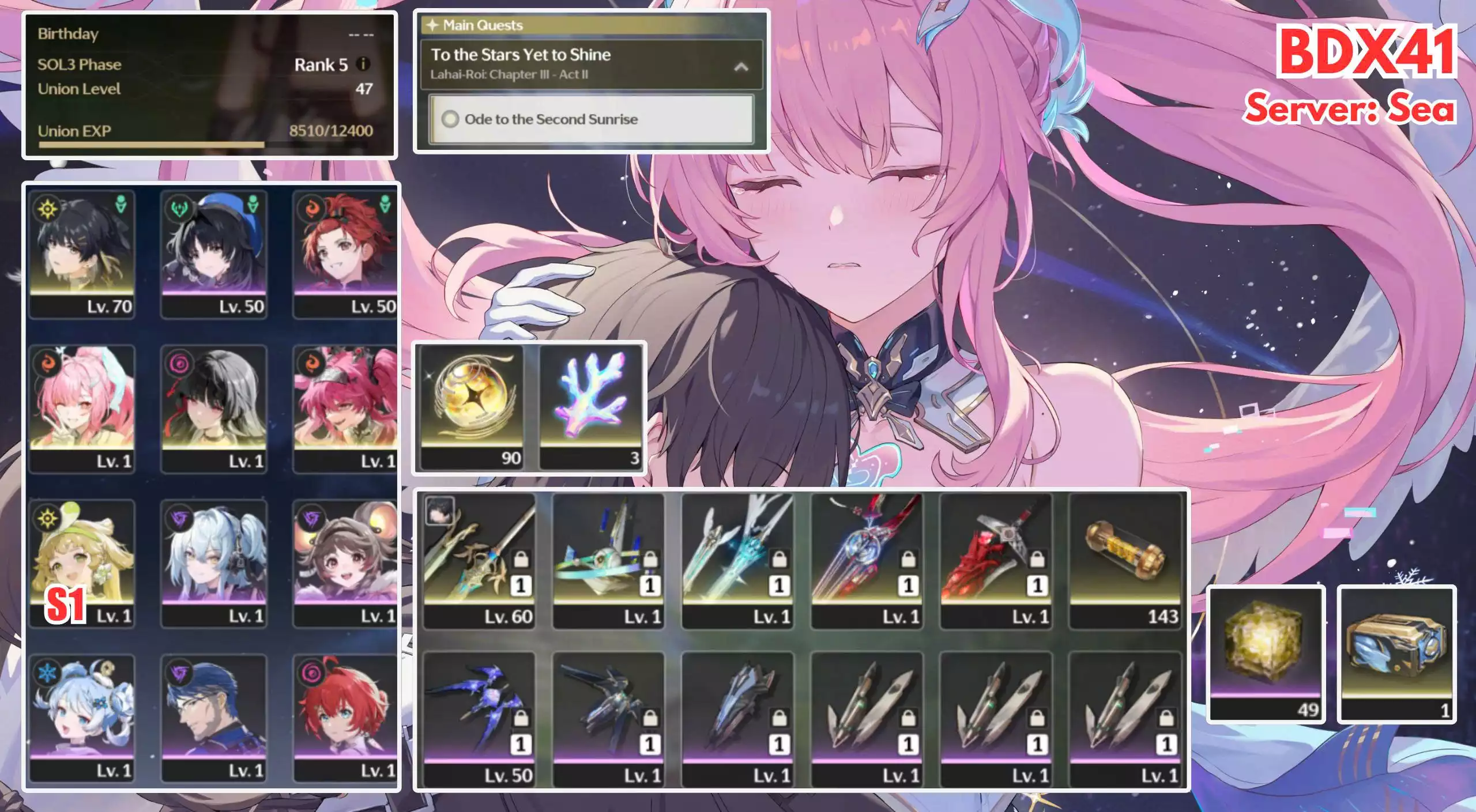 W41 - 3 CHAR 3 TRẤN TOP META CHO AE / 90 VÉ LIMITED