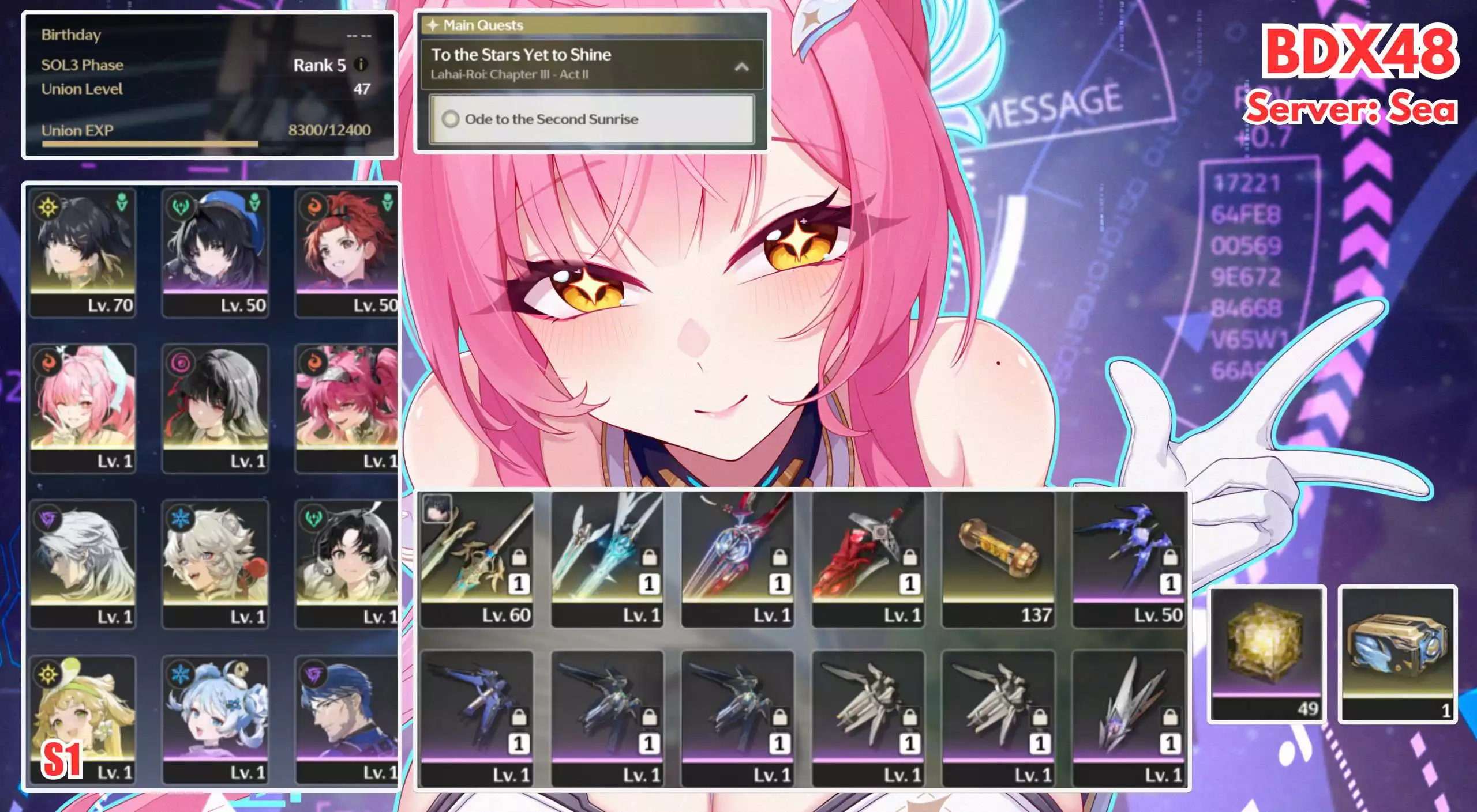 W48 - 3 CHAR 3 TRẤN TOP META CHO AE