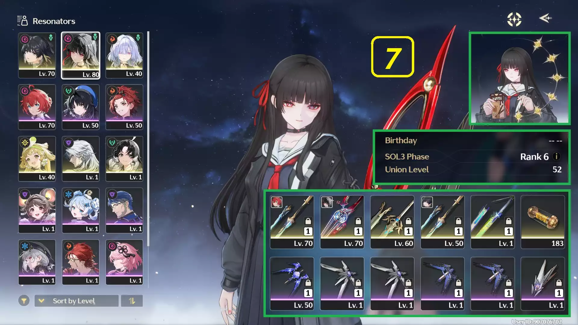 Sea - Kuro - Chisa E6S1