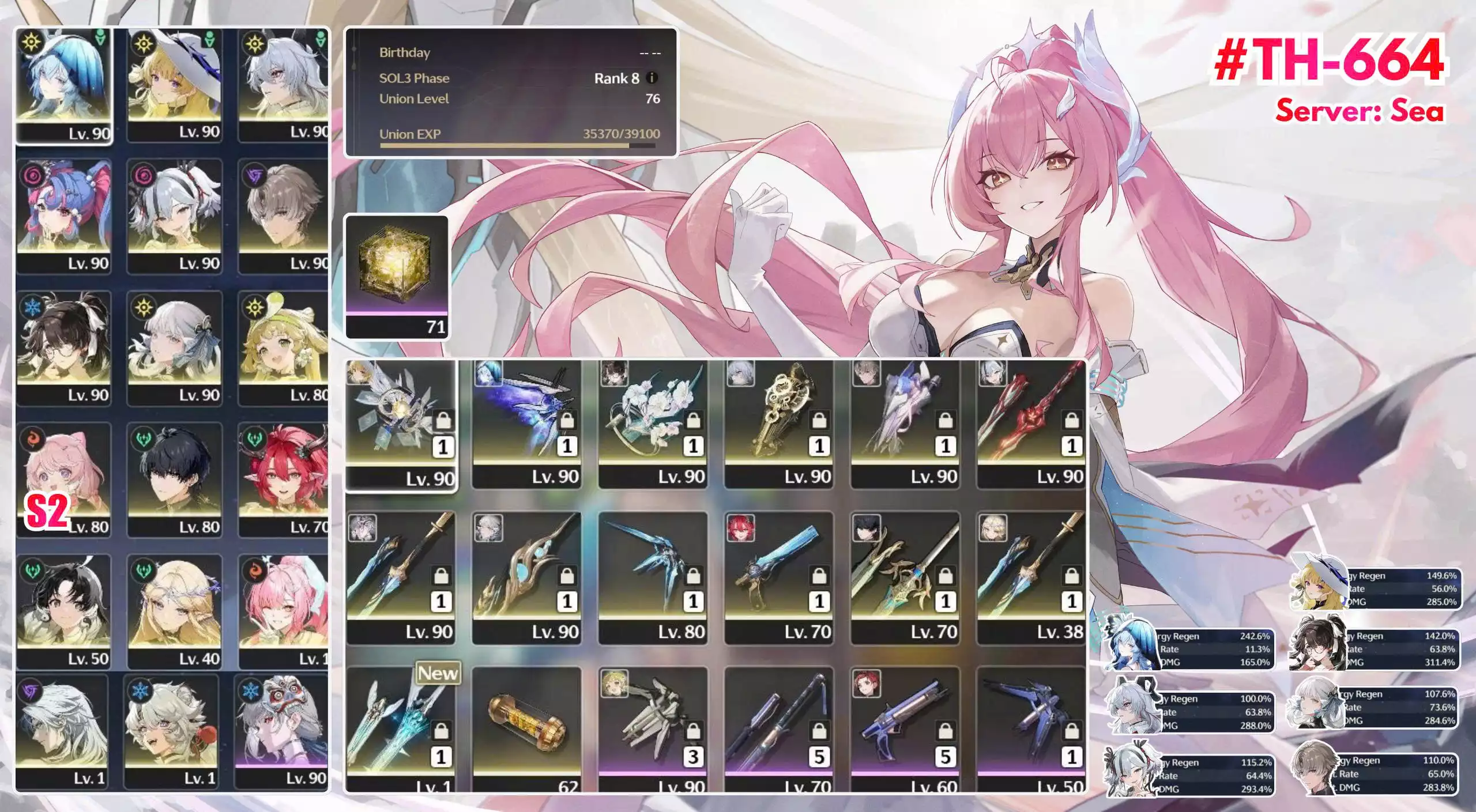 [Siêu Phẩm Zin Map + Event từ 2.7 ] TH-664 Aemeath (Trấn) + Cartethyia + Ciaccona + Jinhsi (Trấn) + Zhezhi (Trấn) + Yao (Trấn) + Camellya (Trấn) + Roccia + Zani (Trấn) + Phoebe (Trấn) + Shorekeeper (Trấn)