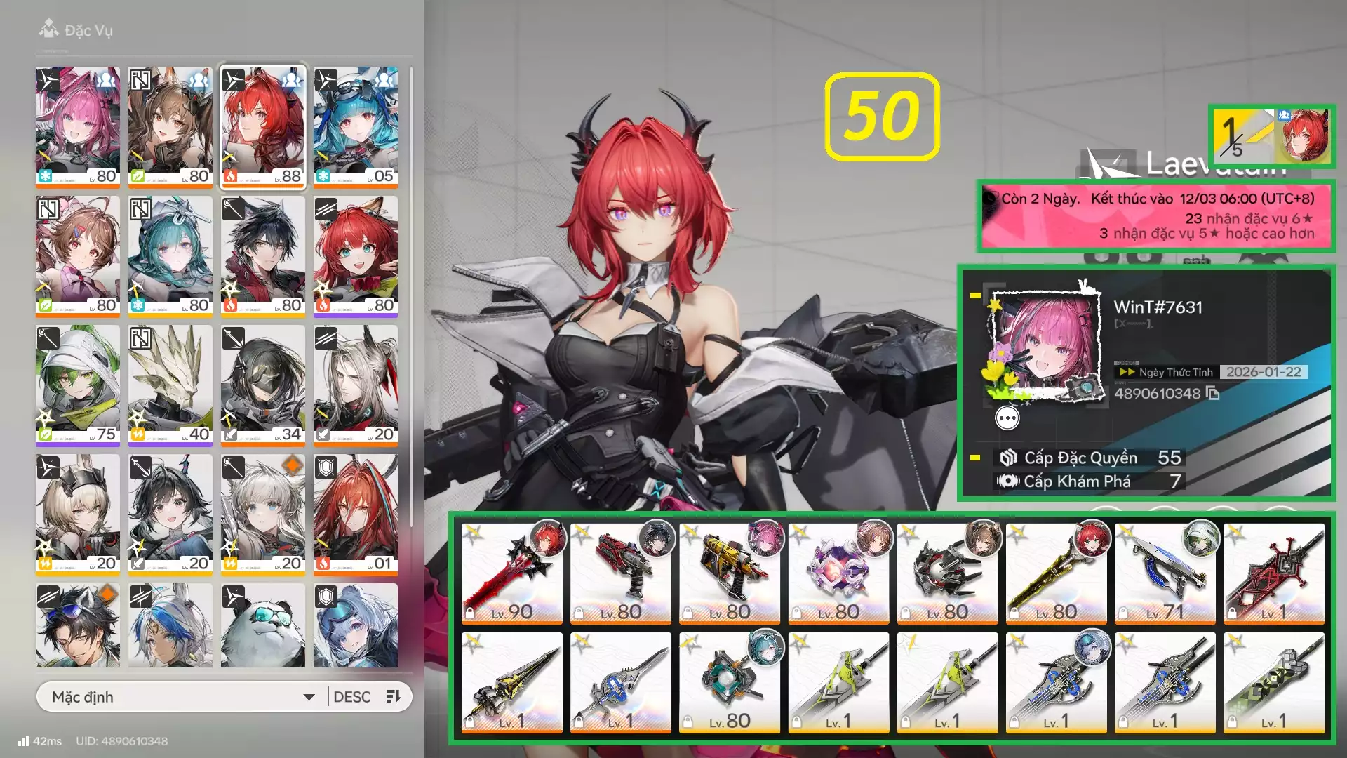 Full Limit: Laeva E1 Trấn + Gil Trấn + Yvon - Team đẹp giá rẻ - Banner gần nổ thêm 6s