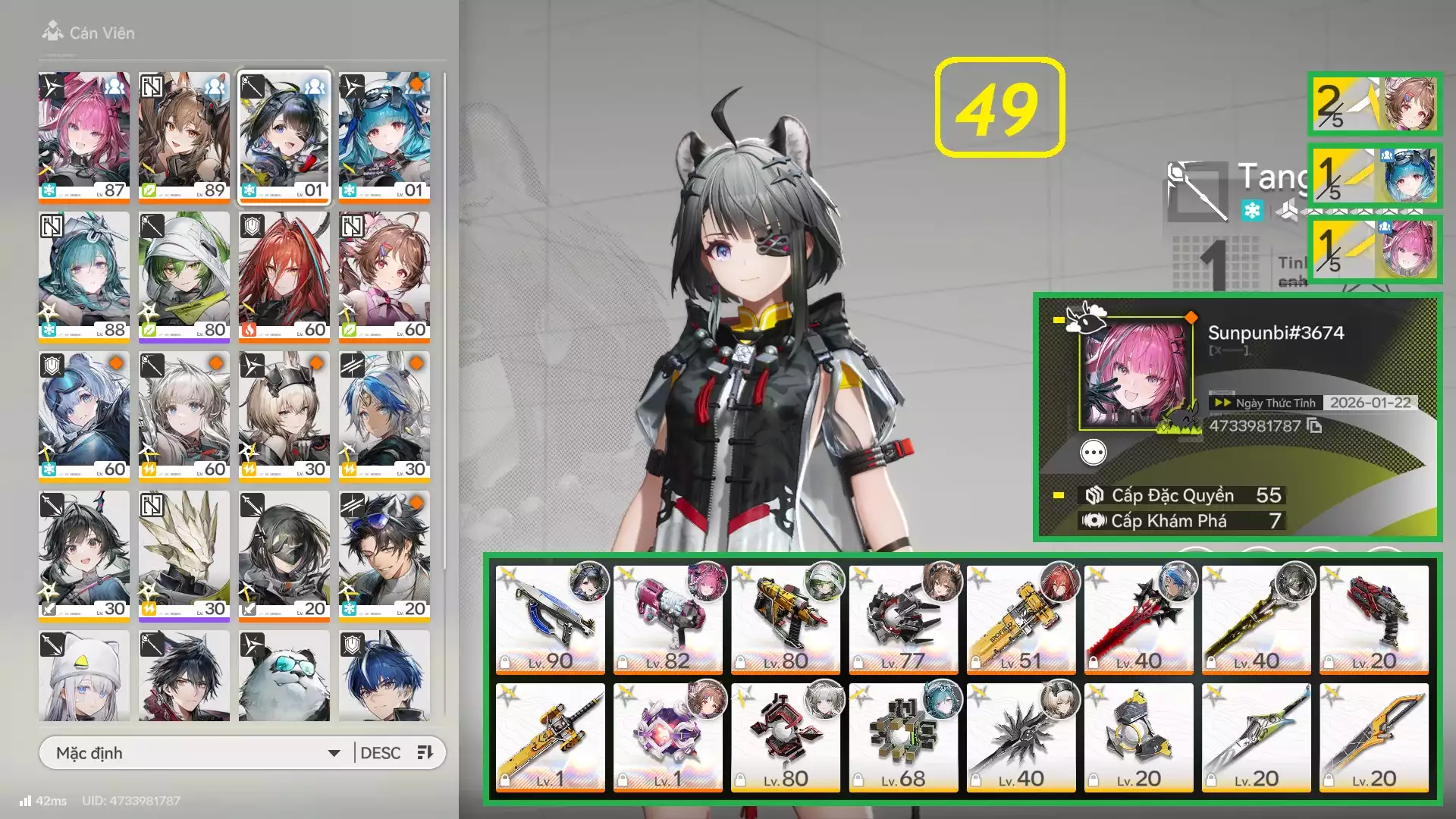 3 Limit: Yvon E1 Trấn + Gil Trấn + Tangtang - Team đẹp giá rẻ cho ae