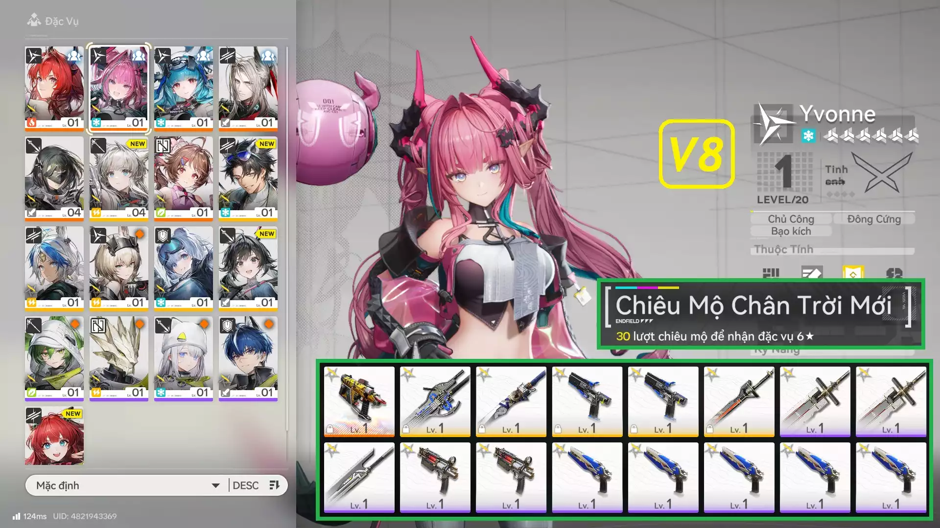 Hàng hiếm: Yvon + Laeva + Last Rite Ar2 Full tài nguyên, còn banner TT, có nút nhảy - Team đẹp giá rẻ phù hợp trải nghiệm game từ đầu