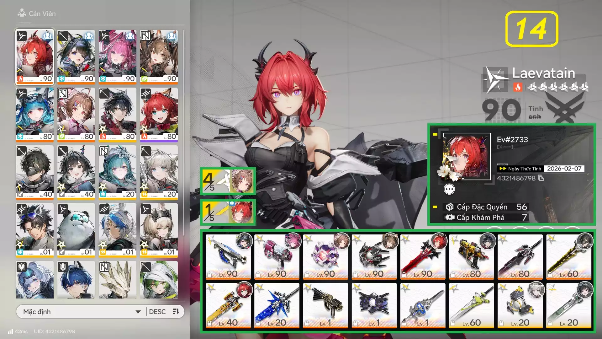 Siêu Phẩm Full Limit: Laeva E1 Trấn - Yvon Trấn - Gil Trấn - Team đẹp giá rẻ cho ae