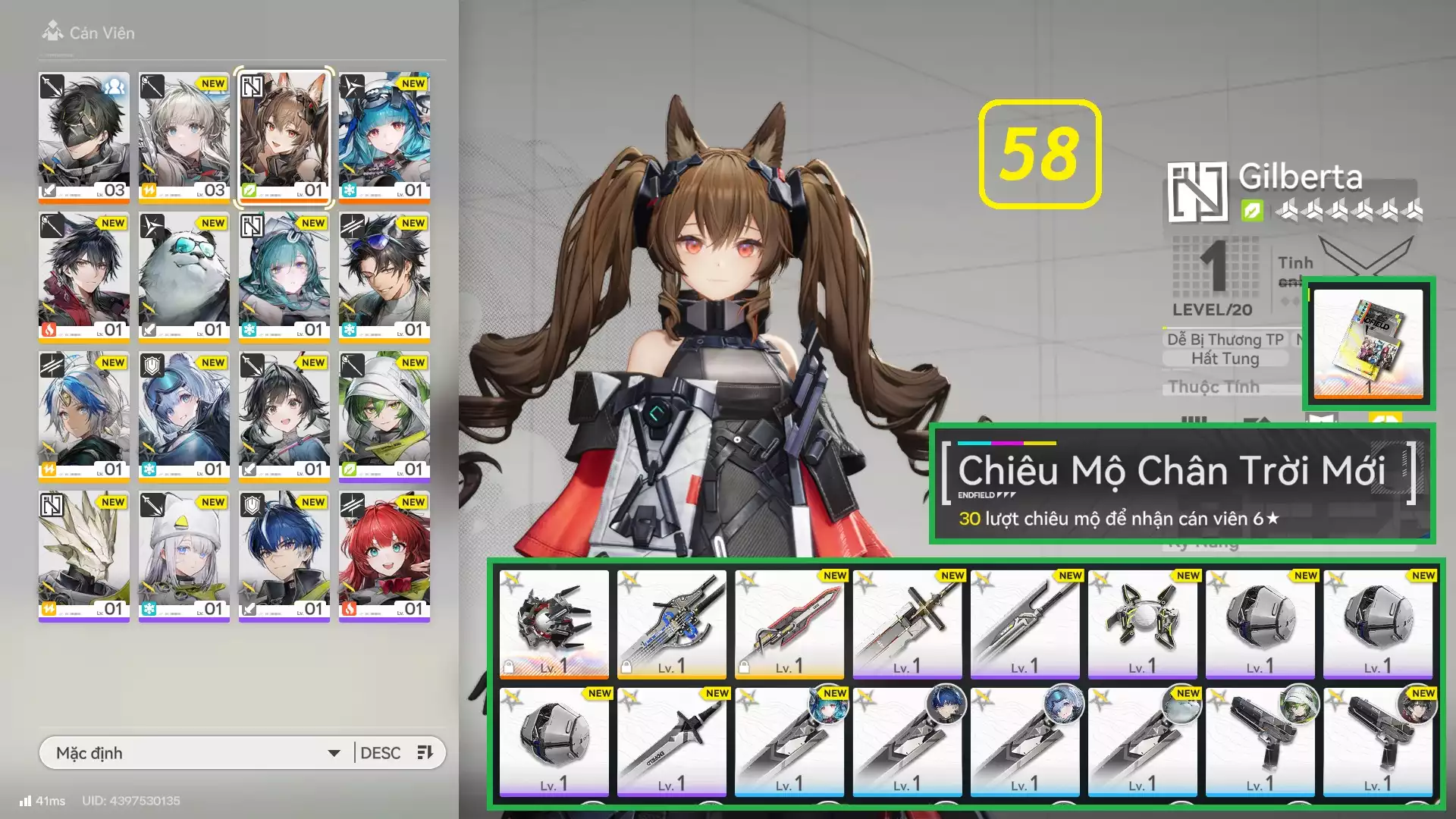 Gil Trấn + Last Rite Ar2 - Full tài nguyên, còn banner tân thủ, có nút nhảy - Free chọn 1 char 6s - Team đẹp giá rẻ cho ae trải nghiệm game từ đầu