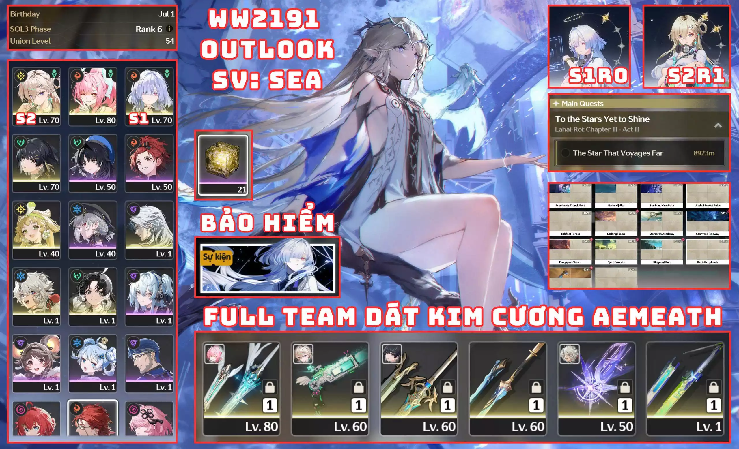 BDX2191 - TEAM META NGON NHẤT GAME HIỆN NAY AEMEATH FULL TEAM