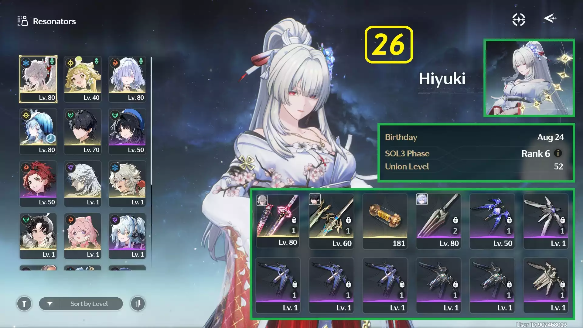 Sea - Kuro - Hiyuki E6S1 kẹp Mornye
