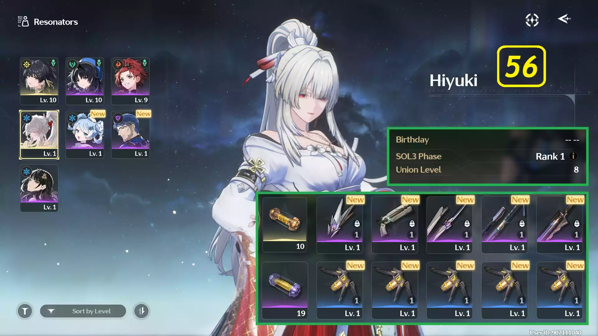Sea - Kuro - Hiyuki ul8 hàng số lượng có hạn - Phù hợp cho ae trải nghiệm game từ đầu