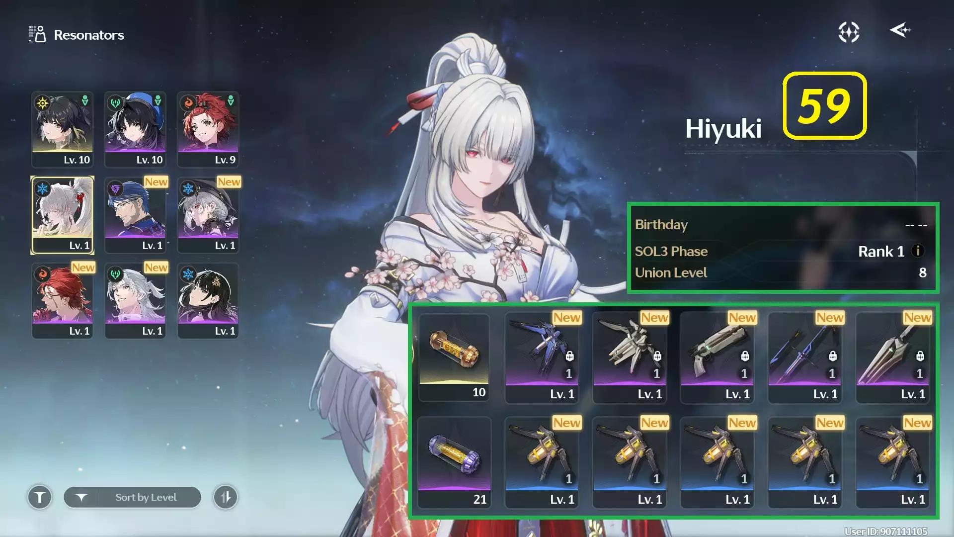 Sea - Kuro - Hiyuki ul8 hàng số lượng có hạn - Phù hợp cho ae trải nghiệm game từ đầu