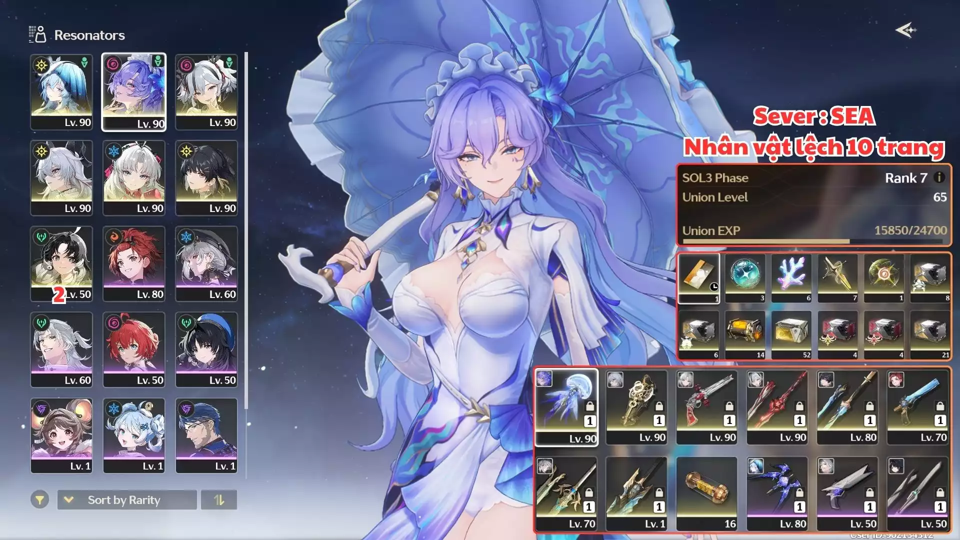 VIPPPPPPPPPP nhiều char trấn