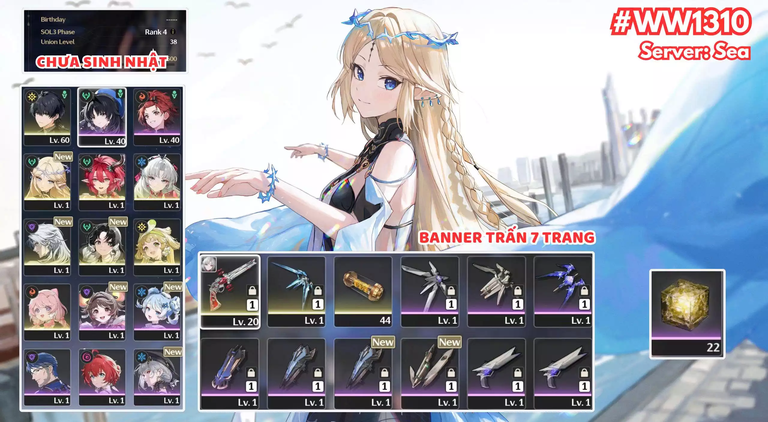 [ ACC VIP ] WW1310 CARLOTTA R0A1 + CIACCONA + CARTETHYIA