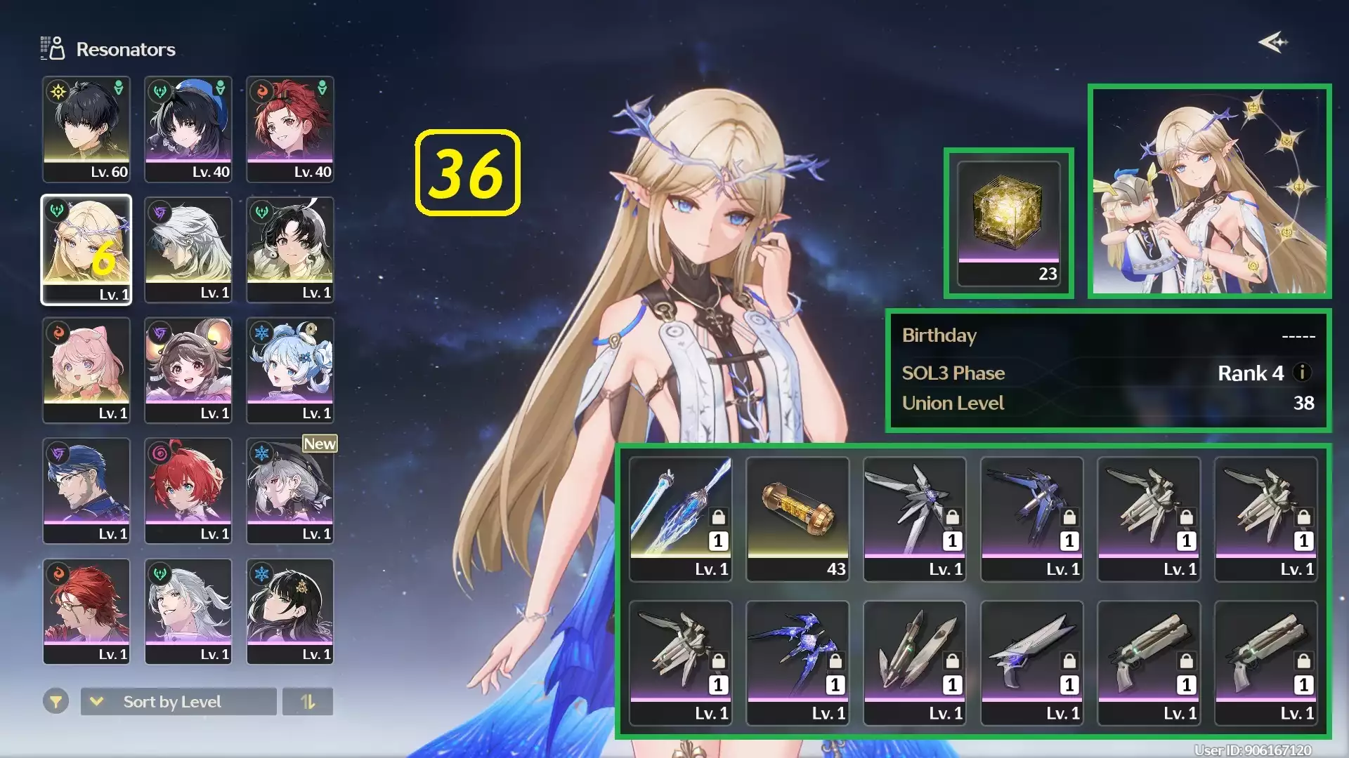 Sea - Kuro - Siêu Phẩm RC6 Trấn cho ae ( Acc gốc Reroll )