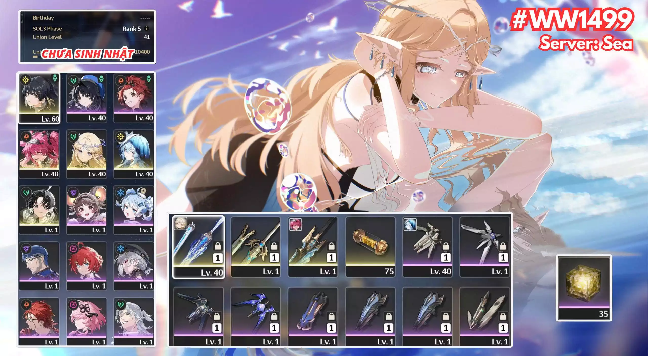 [ ACC VIP ] WW1501 SHOE + CARTERTHYIA R0A1 + LUPA